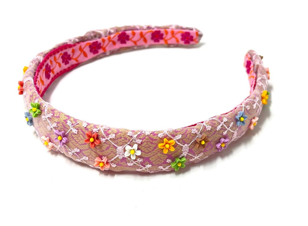 Flower headband | pink